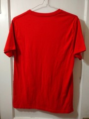 Holiday Time Christmas Santa Claus Believe Men’s Short Sleeve T Shirt Size M