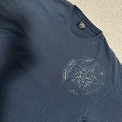 Starbury Mens XXL Navy Blue Nautical Star Graphic Tee Y2K Hip Hop Streetwear