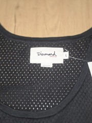 Diamond Supply Co Black Mesh Tank Top Mens Large Brand New W Tags