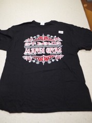 NWT LOT of 2 -1 M, 1 XL,St Louis Mardi Gras Short Sleeve T Shirts Black w Red
