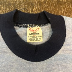 VTG Scotland Forever Ringer T-Shirt Mens M Single Stitch Made In USA Stedman T