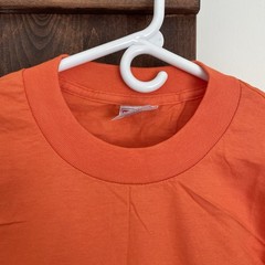 LOT OF 4 VTG 90s United Sports Activewear Tshirt Small 34-36 Orange USA Blank