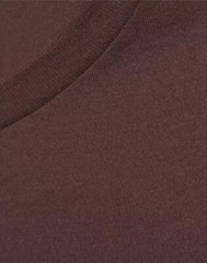 George Men’s Maroon Long Sleeve Cotton Stretch Crew Neck T-Shirt Size M (38-40)