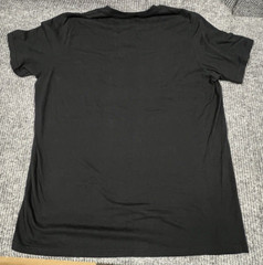 Adidas T Shirt Mens XL Black Amplifier Tee Spellout Logo Pullover Casual