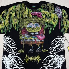 SpongeBob x Civil Regime Ugly And Proud Oversized Tee Black Brand New Mens Large