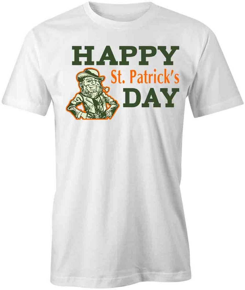 HAPPT ST. PATRICK’S DAY TShirt Tee Short-Sleeved Cotton CLOTHING S1WCA494