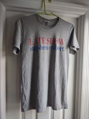 Official Authentic Late Show With Stephen Colbert T-Shirt Unisex Small Comfy Tee