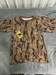 Travis Scott Cactus Jack Jordan“Highest” Brown Camo T-Shirt Mens Sz L Streetwear