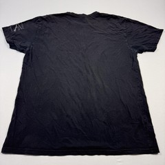 Grunt Style Shirt Mens Large Black Graphic American Flag Patriotic Short Sleeve