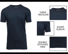 Blue ice Men T-shirt, Small, Navy Blue, 1pc