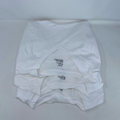Jockey Cotton Stretch V-Neck Undershirts 3-Pack White M