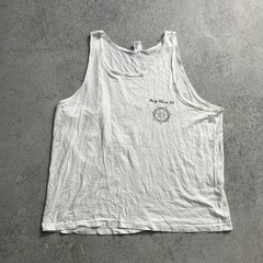 Vintage 90s Key West Map Tank Top Shirt Sz. XL Florida Vacation Summer USA Made