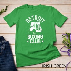 Mens Boxing Detroit Michigan Vintage Boxing Club Boxer T-Shirt Unisex T-shirt