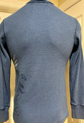 American Eagle Outfitters Vintage Fit Men’s Thermal Knit Shirt Medium Blue L/S