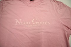 Noon Goons Sister City Paris Los Angeles T-Shirt XL 48″ Chest Pink READ
