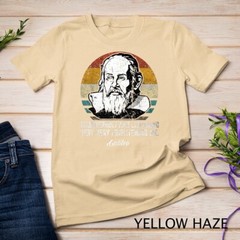 Thunderbolt lightning Galileo philosopher physics astronomy Unisex T-shirt