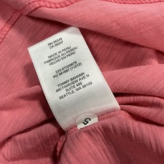 Tommy Bahama Pocket T Shirt Mens XL Pink Embroidered Logo Resort Beach