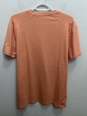 Kenneth Cole Shirt Mens Large Apricot Orange Short Sleeve Henley Tee T-shirt NWT