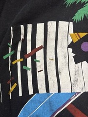 Vintage Signed Eddy Y Hobie Two Tone Surfer Abstract Size Large California Art