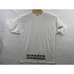 Vintage NWOT Y2K DIADORA SOCCER Men’s Large Dropped Logo T-Shirt