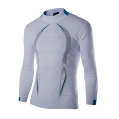 Mens Rash Guard Shirts Quick Dry Swim Shirts UV Protection Long Sleeve T-Shirts