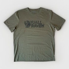 Fjallraven Lush Logo Shirt XL Green Hiking Outdoors Gorpcore Sportswear