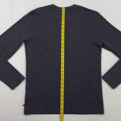 Travis Mathew Cloud Waffle Shirt Men S Charcoal Heather Long Sleeve Golf NWT