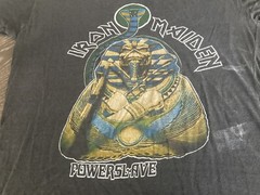 Vintage Iron Maiden Powerslave T Shirt MEGA RARE See Description For Sizing