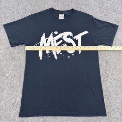 Fruit Of The Loom Best “Mest” Graphic Pullover T-Shirt Men’s Size Small Black