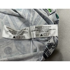 Spicy Tuna Tank Top Money Print Dollar Bills Graphic Mens XL NWT