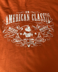 VTG Delta Pro Weight Disney An American Classic MICKEY MOUSE T-Shirt 2XL USA NWT