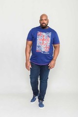 D555 Goal Men’s It’s Coming Home Print Machine Washable Short Sleeve T-shirt