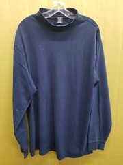 Mens NIKE GOLF Graphic blue cotton longsleeve T-Shirt Large AS IS