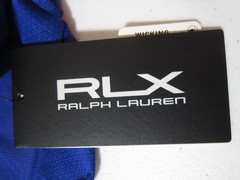RLX RALPH LAUREN Performance Tee T-Shirt Long Sleeve Camo Blue Sz L $138