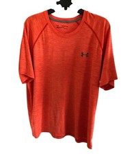 Under Armour Loose Fit Heat Gear Active Wear Tech Tee Shirt Size 2XL Moist Wick