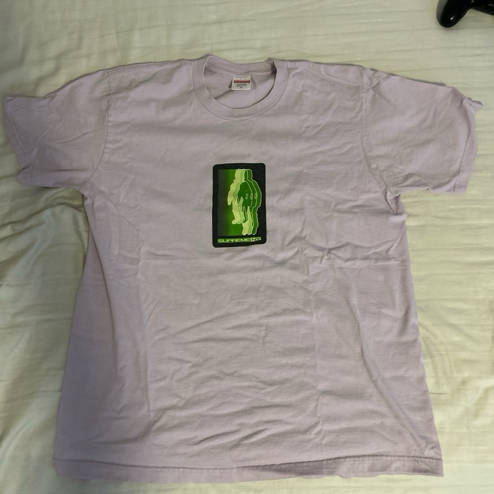 Supreme Blur Tee Light Purple Size Medium 100% Authentic