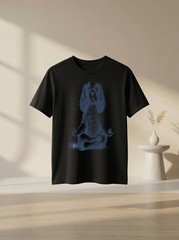 Cavalier King Charles Spaniel Lotus Meditate Yoga Vintage Yoga Lover Graphic Tee