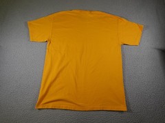 Game Over Wedding Shirt Mens Large Yellow Funny Graphic Carbon Tee Novelty
