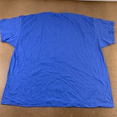 Port & Company Core Cotton Men’s 4XL Blue Heather Short Sleeve Crew Neck Tee New