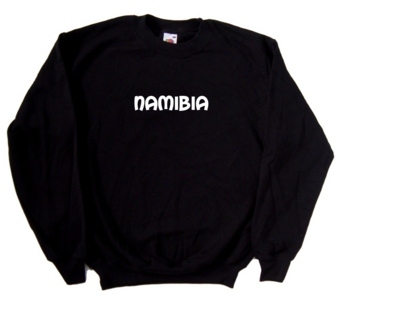 Namibia text Sweatshirt