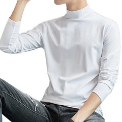 Half Turtleneck Tops Activewear Pullover All Season Wear Polyester Spandex Blend