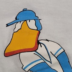 Vintage Funny Baseball Duck Shirt Medium 19×24 Quack-Of-The-Bat