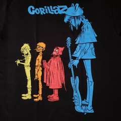 FREE SAME DAY SHIPPING New GORILLAZ Group Demon Days All Alone Shirt XL