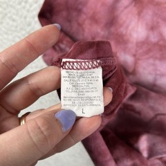 Mayan Ville Shirt Mens Large Purple Chichen Itza Tulum Mexico Hand Dyed Tee