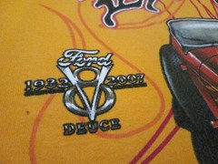 Men’s XL Choice Apparel Yellow Hi-Boy Ford Graphic Car T Shirt