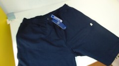 K.WAY BERMUDA SHORTS STRETCH COTTON SWEATSHIRT XXL-54 120.00 .BLUE CERTIFICATE N