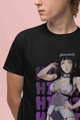 Naruto Shirt Hinata Waifu Tshirt Boruto T-Shirt Neji Anime Uzumaki Unisex Tee