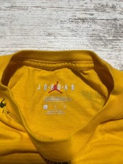 Nike Jordan Jumpman All Over Print Yellow T Shirt Men’s Size Large