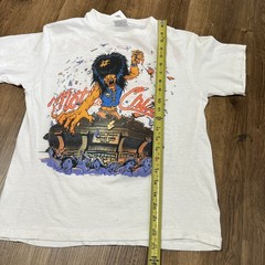 Vintage 1980s Motley Crue Wild Side Stadium T Shirt Metal Tee RARE Kickin Ass S