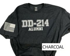 DD-214 Alumni Veteran Tshirt Choose your color